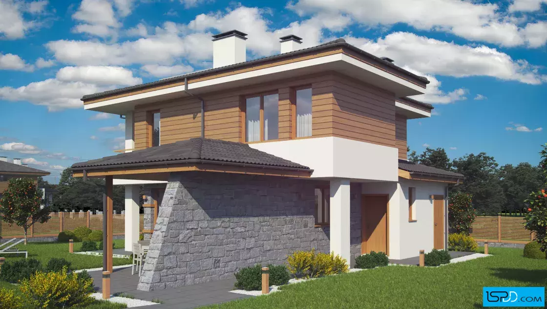 Проект на къща в с. Боснек