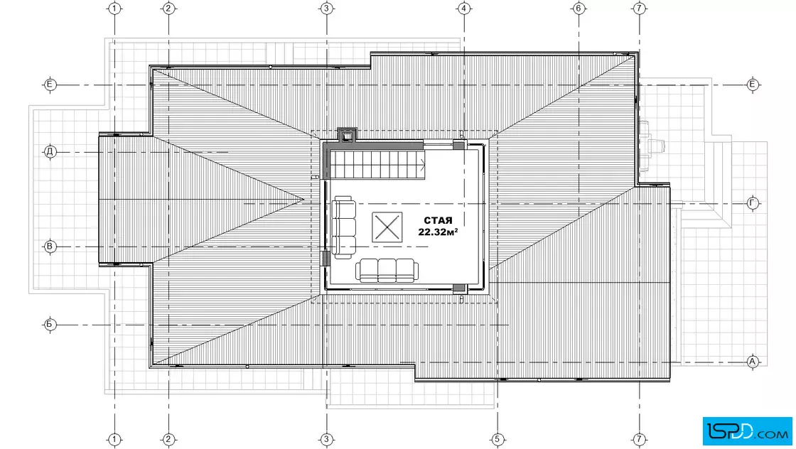 План на втори етаж План на втори етаж