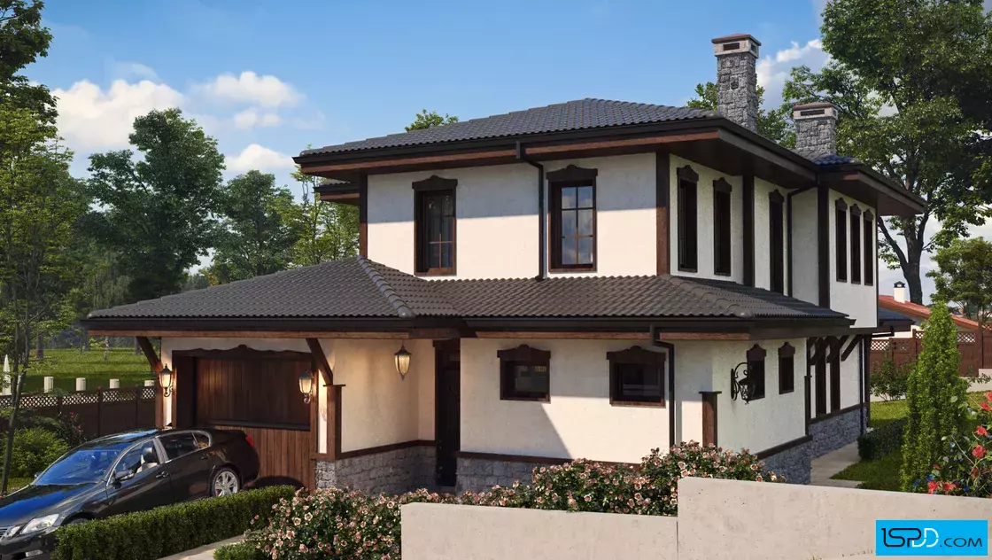 Проект на къща в гр. Сапарева баня