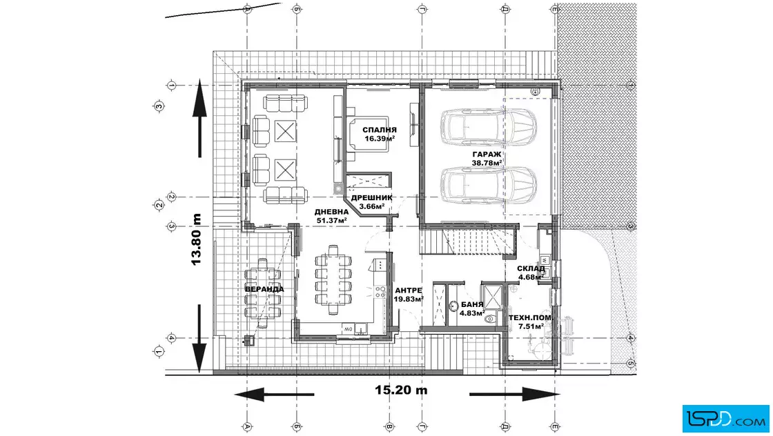 План на първи етаж