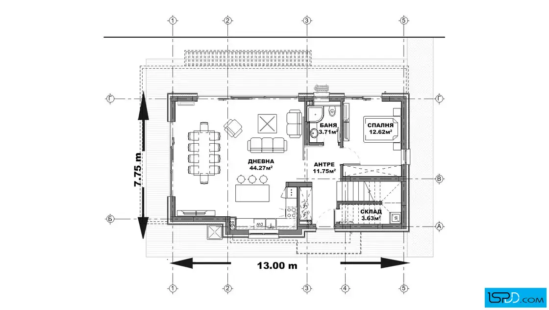 План на първи етаж