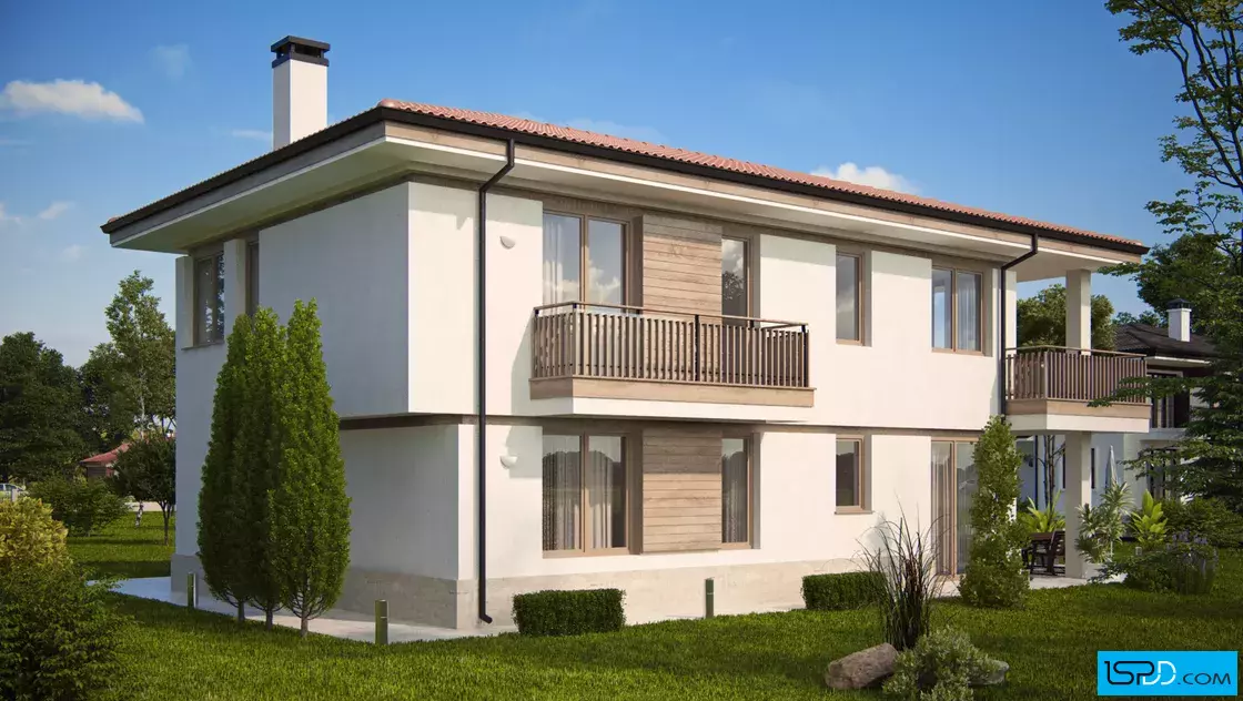 Проект на къща в с. Долно Камарци