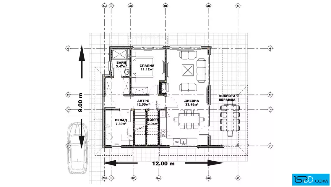 План на първи етаж