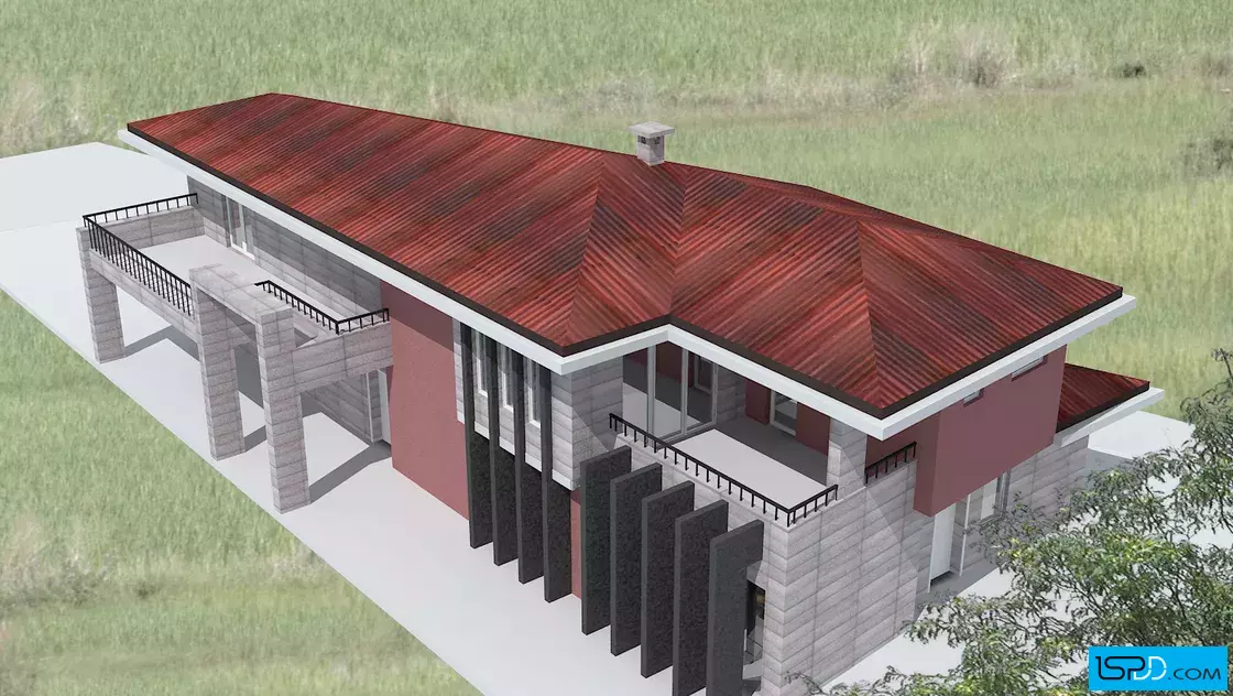 Еднофамилна къща в Нигерия