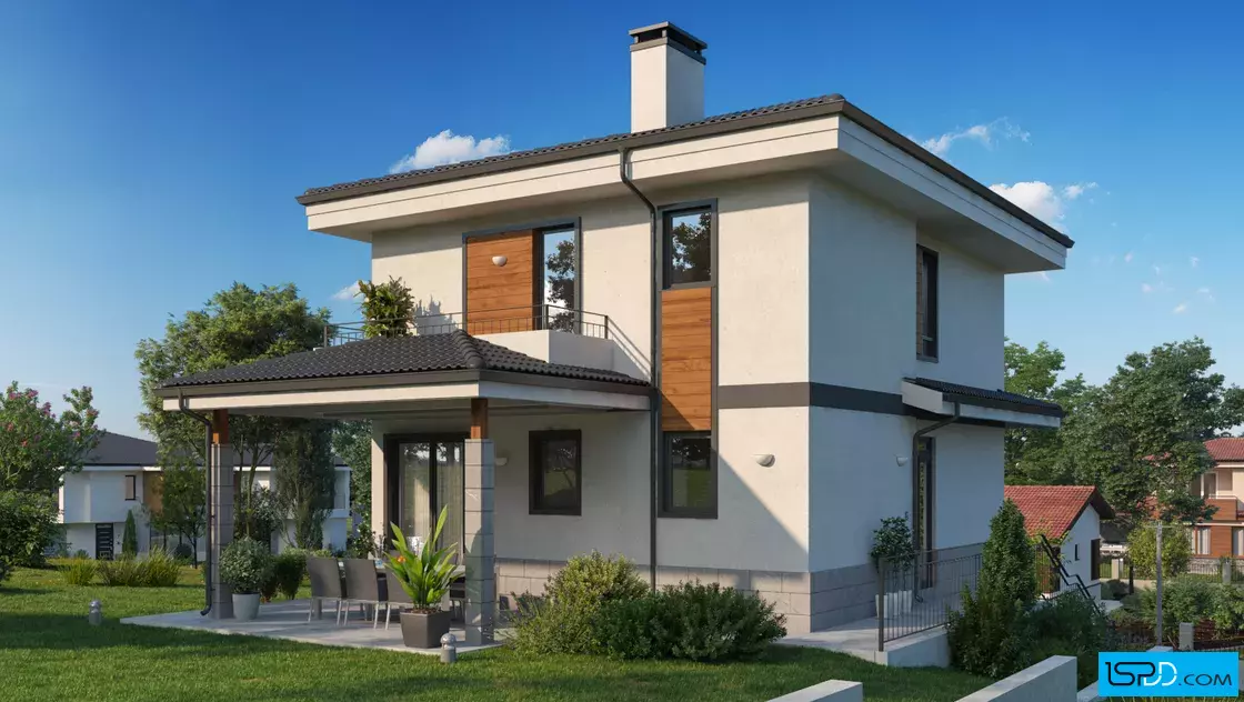 Проект на къща в с. Долно Камарци