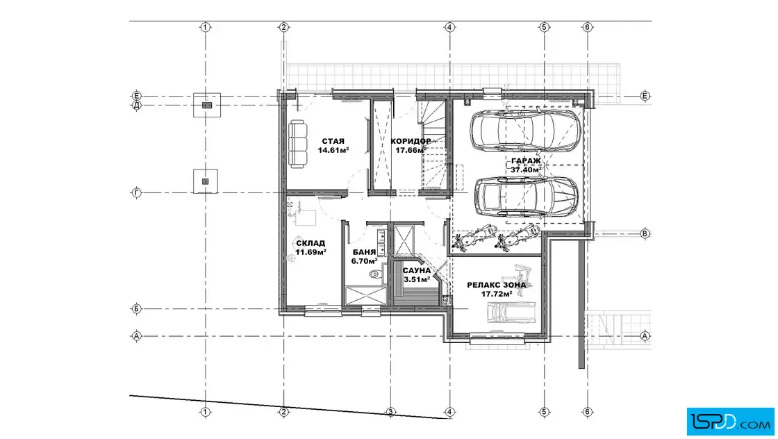 План на подземен етаж