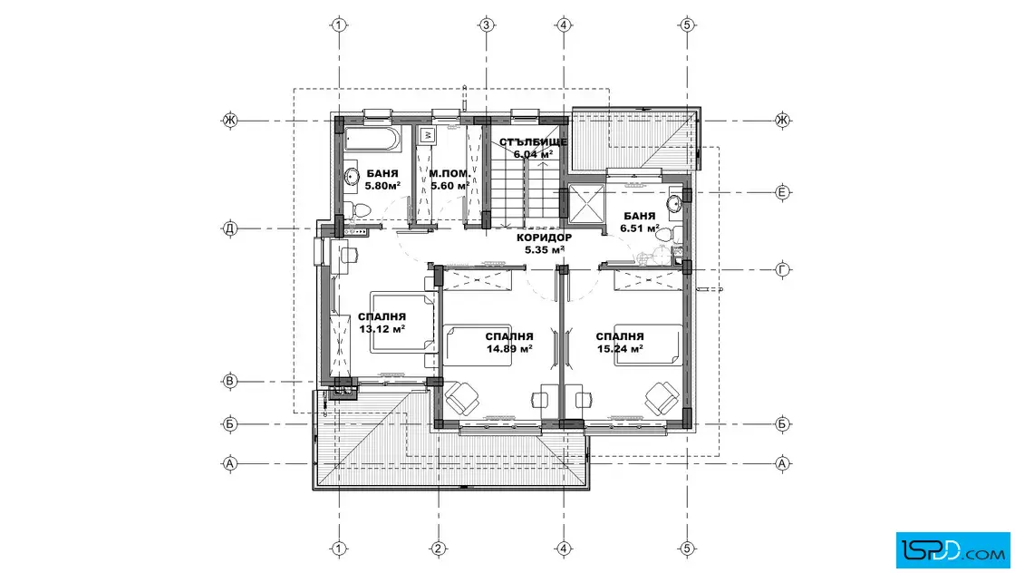 План на втори етаж