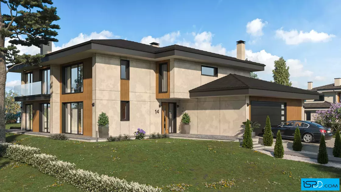 Проект на къща в гр. Банкя