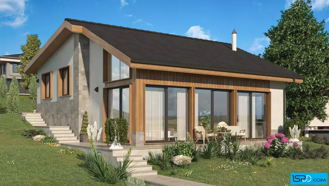 Проект на къща в гр. Ботевград