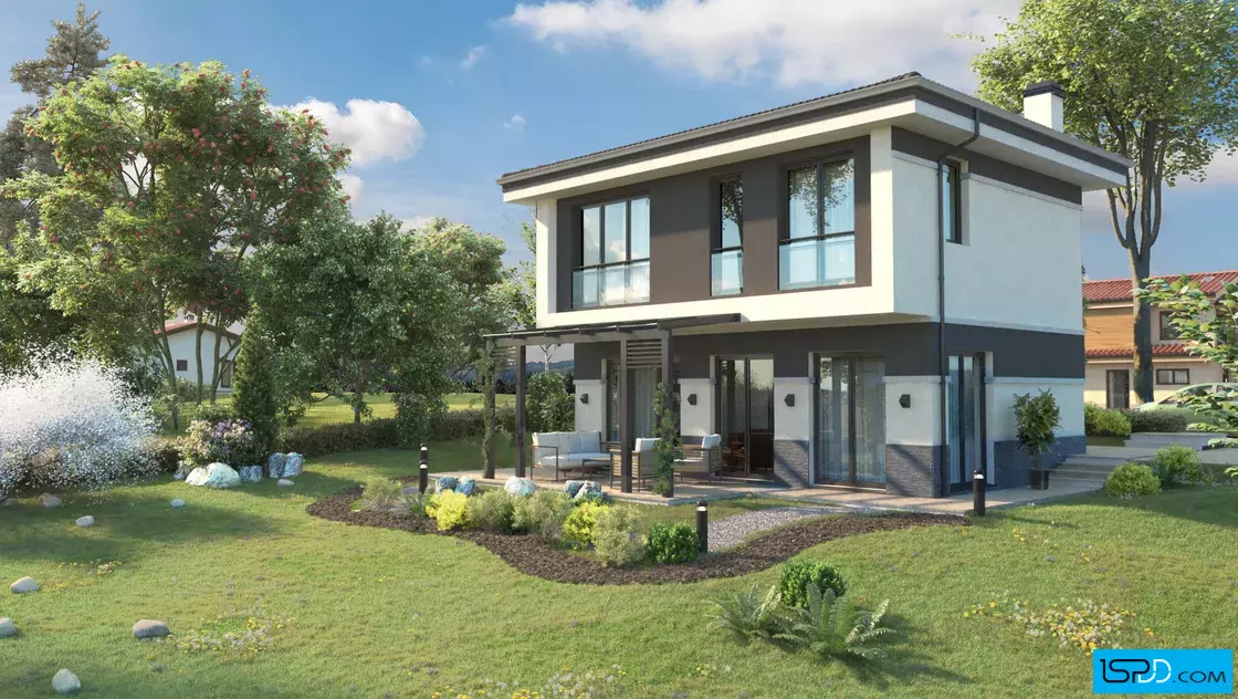 Проект на къща в с. Люлин