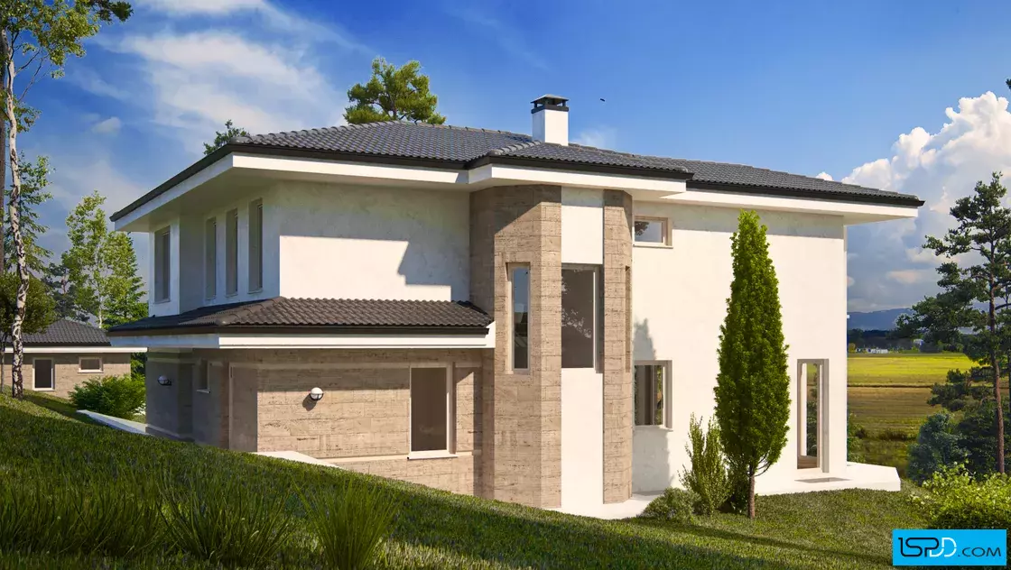 Проект на къща в с. Зетьово