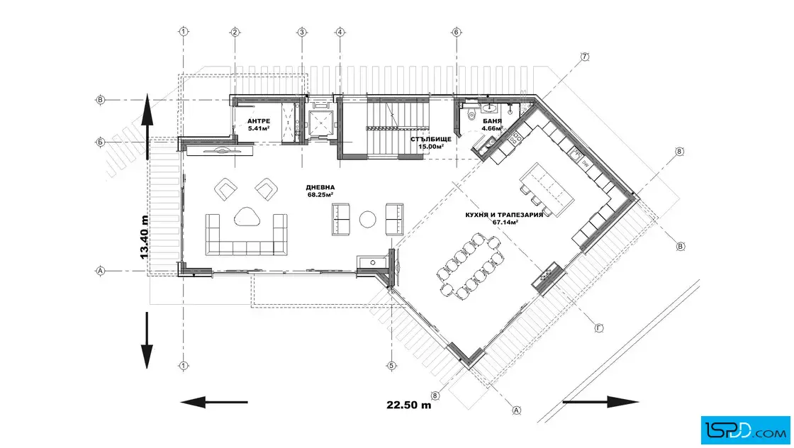 План на първи етаж