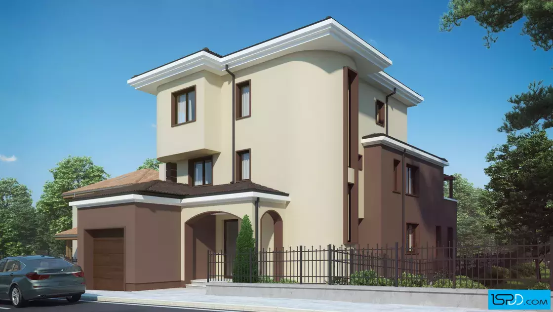 Проект на къща в гр. Ямбол