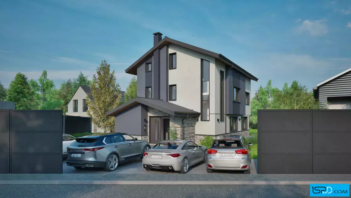 Проект на къща в с. Кривина