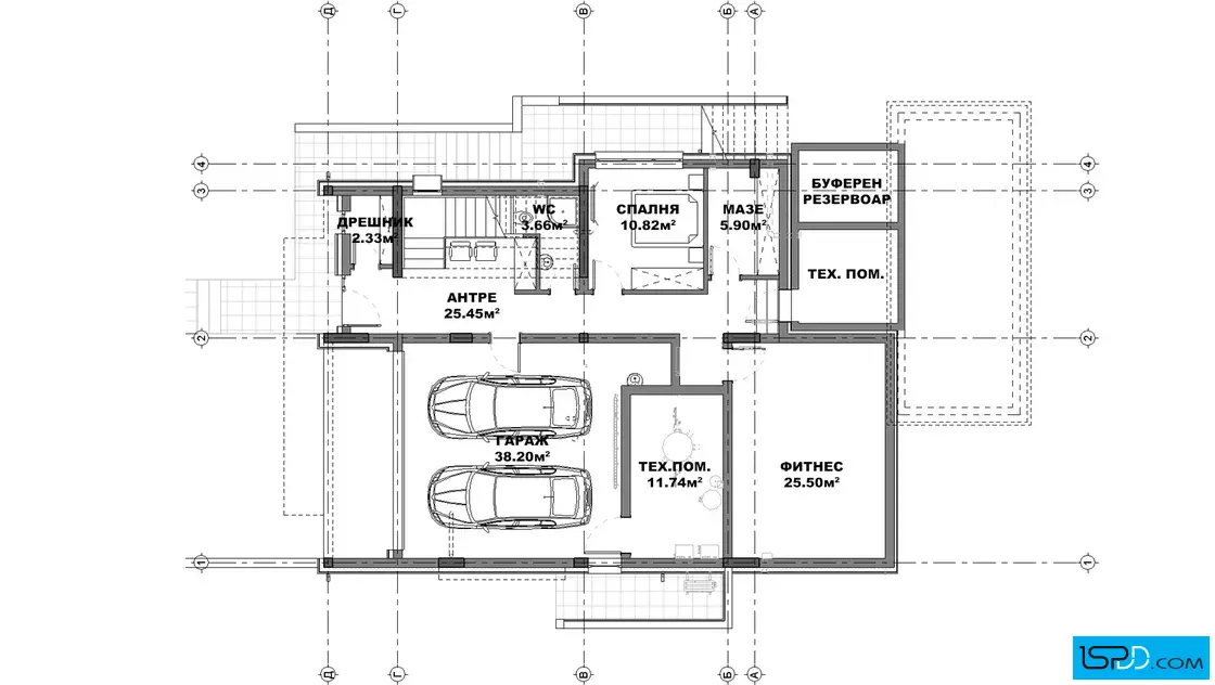 План на подземен етаж