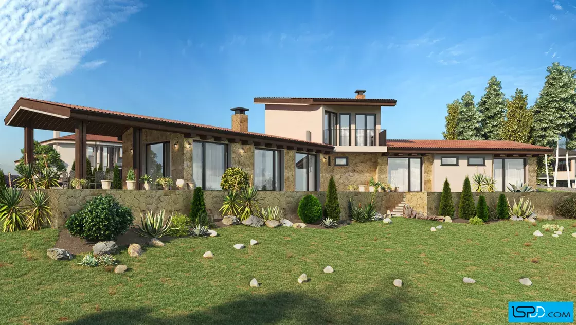 Проект на къща в с. Лозеница