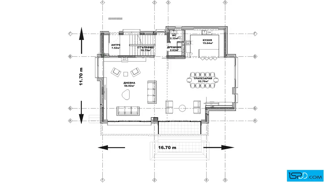 План на първи етаж