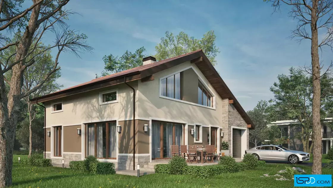 Проект на къща в с. Волуяк