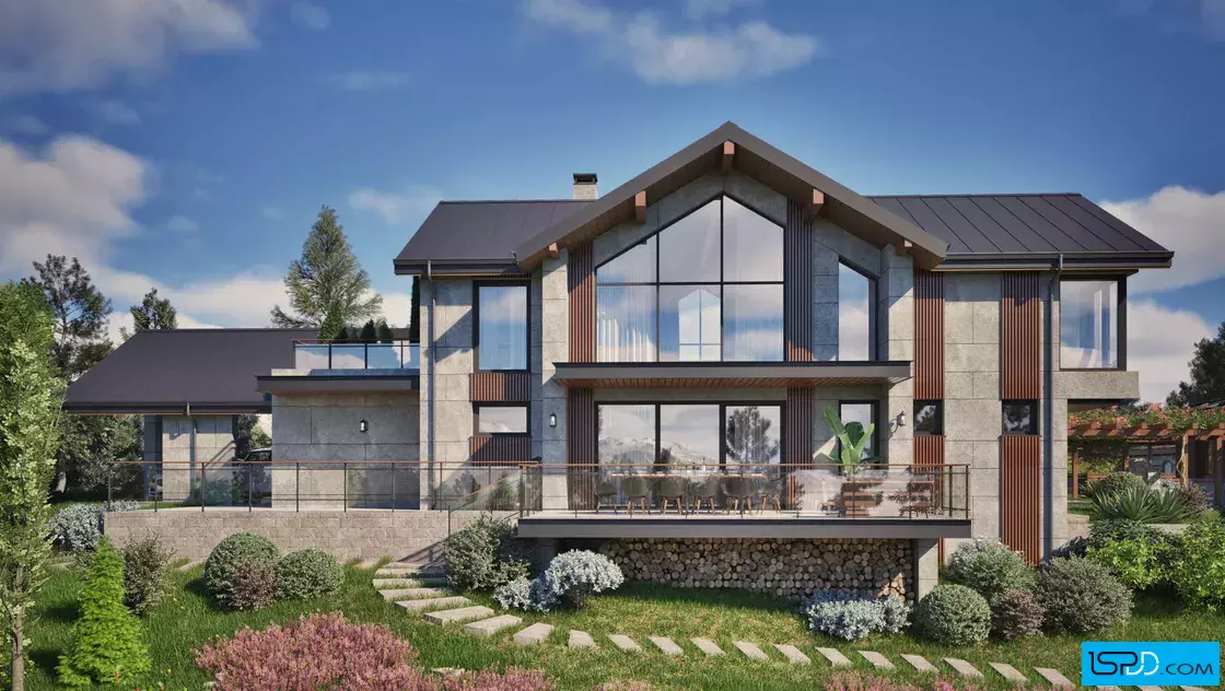 Проект на къща в с. Стар Кръвеник