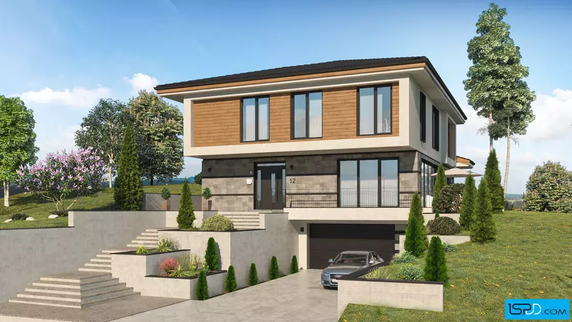 Проект на къща в с. Пчелище