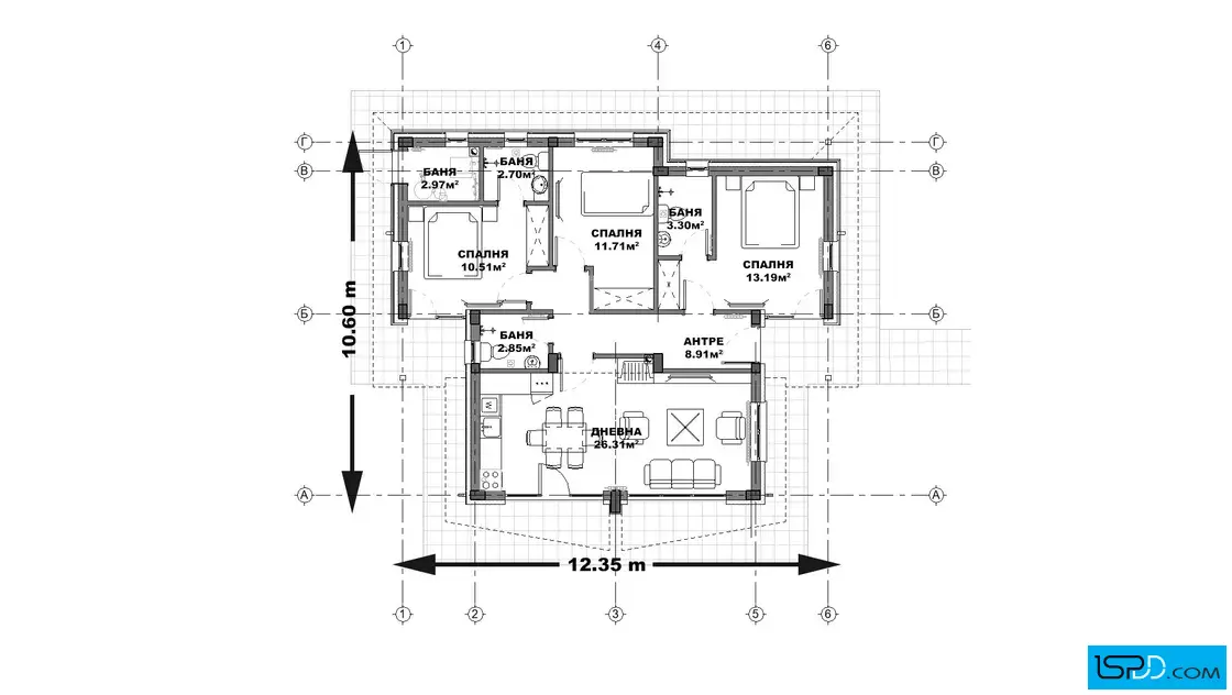 План на първи етаж