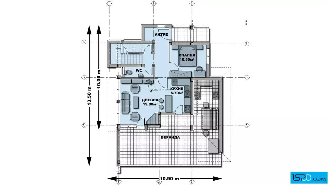 План на първи етаж