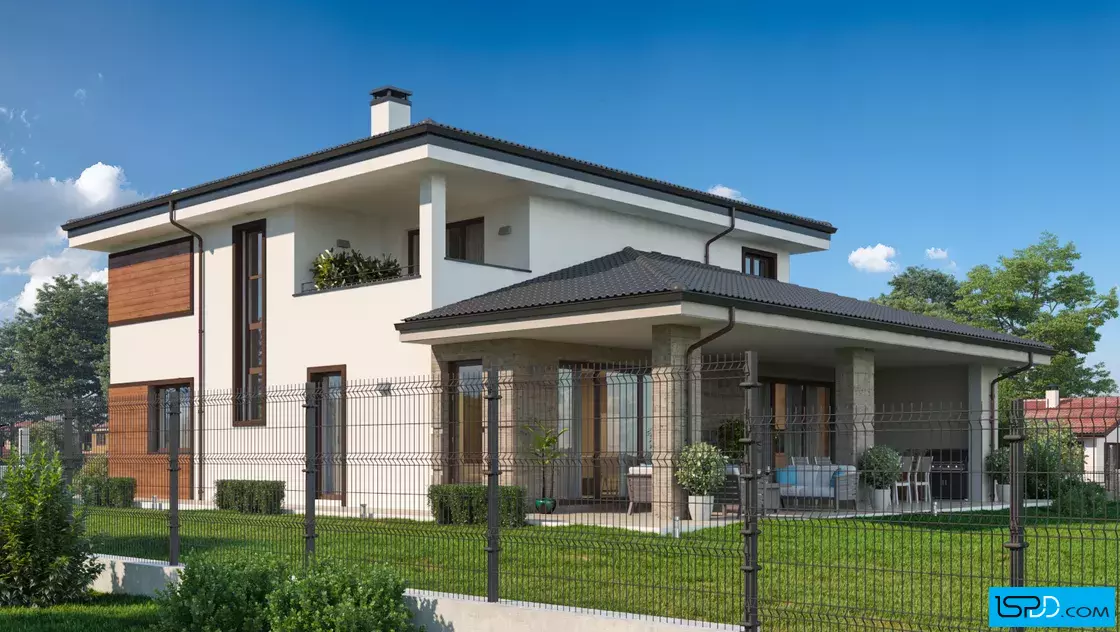 Проект на къща в с. Гергини