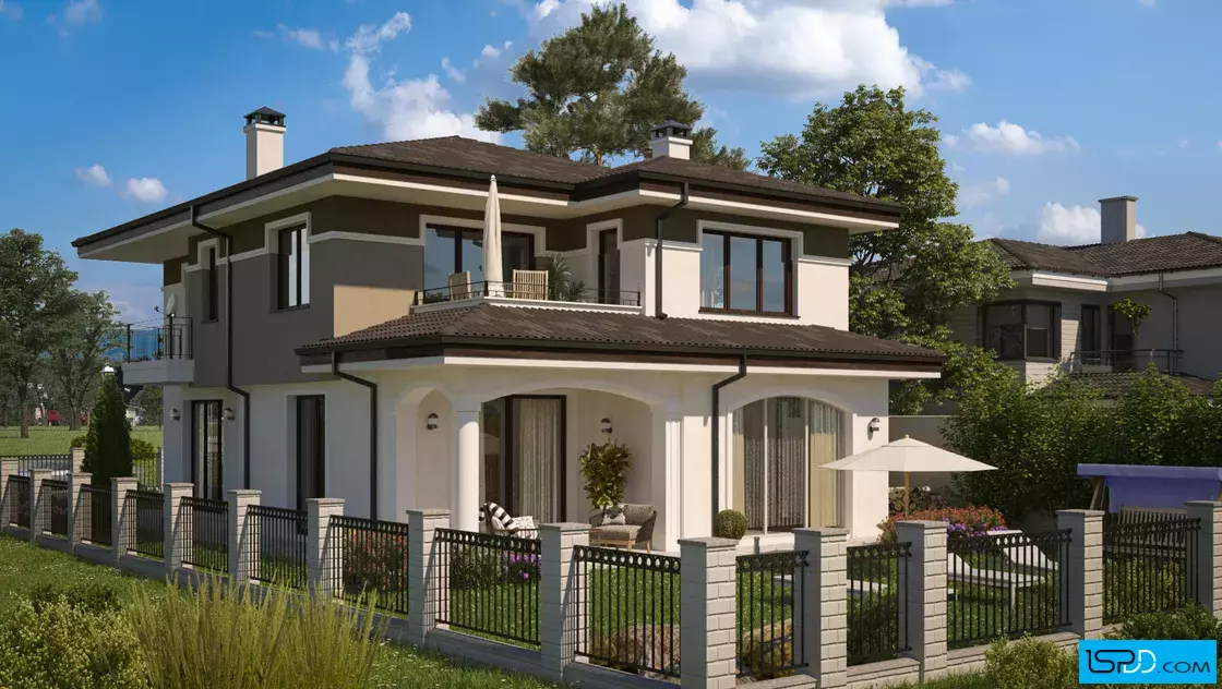 Проект на къща в гр. Бургас