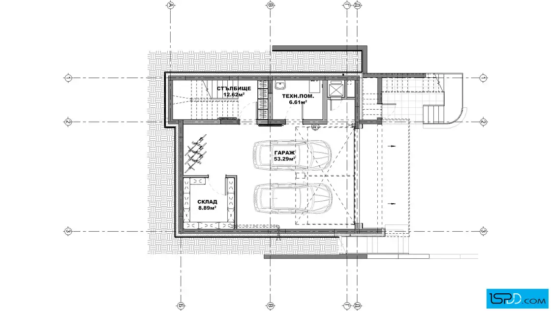 План на подземен етаж