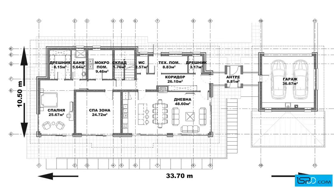 План на първи етаж