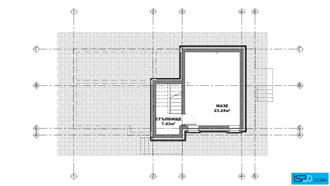 План на подземен етаж