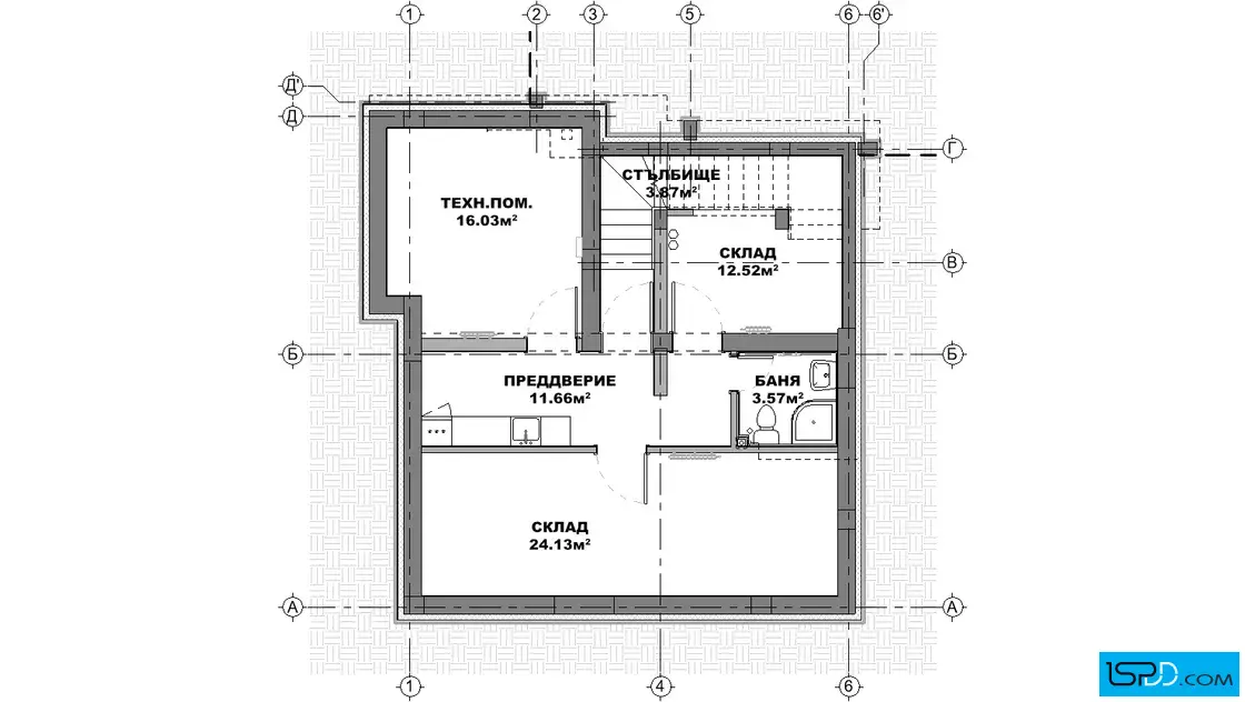 План на подземен етаж План на подземен етаж