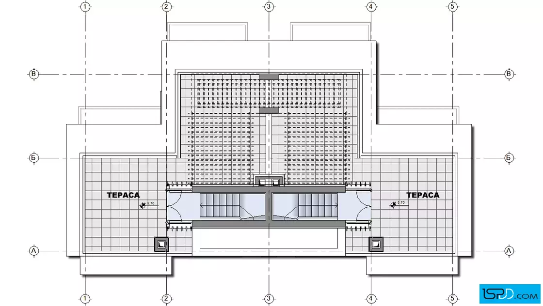 План на покрива