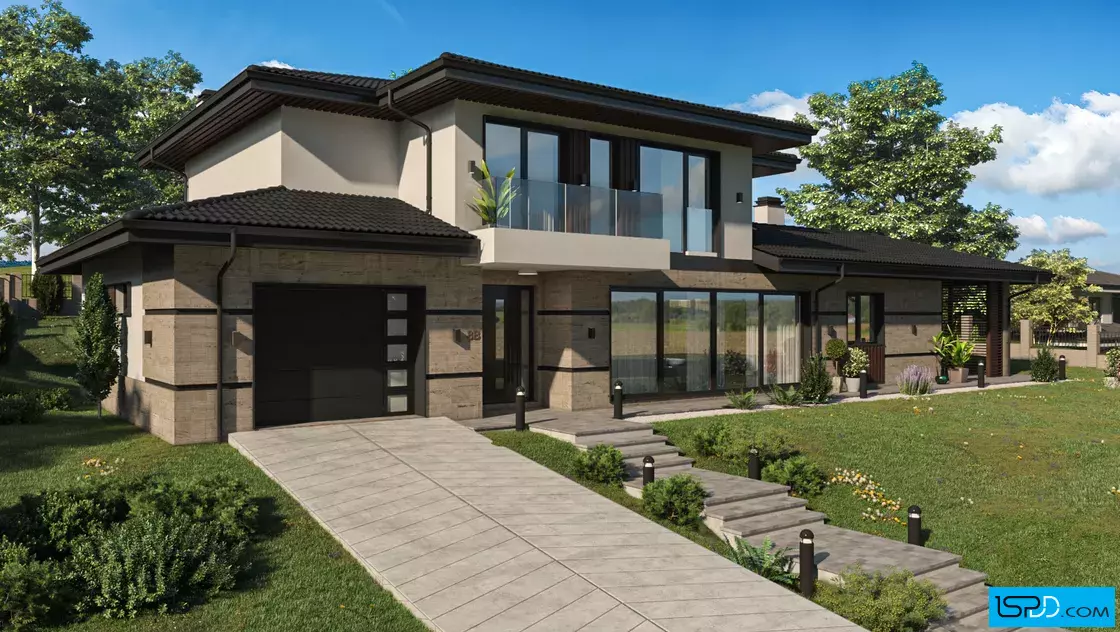 Проект на къща в гр. Пирдоп