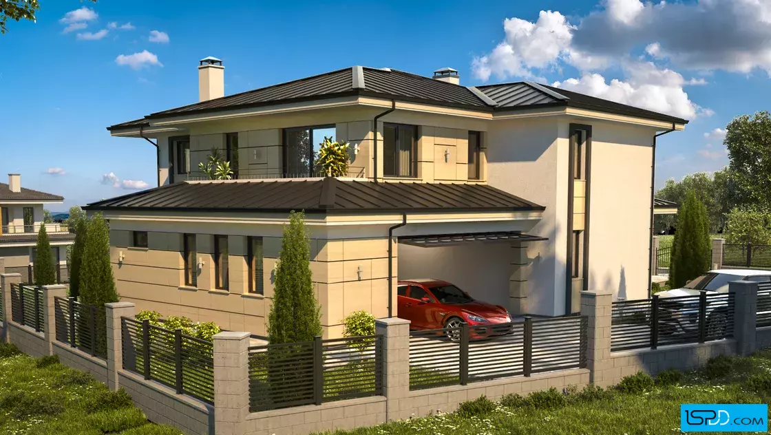 Проект на къща в с. Росен