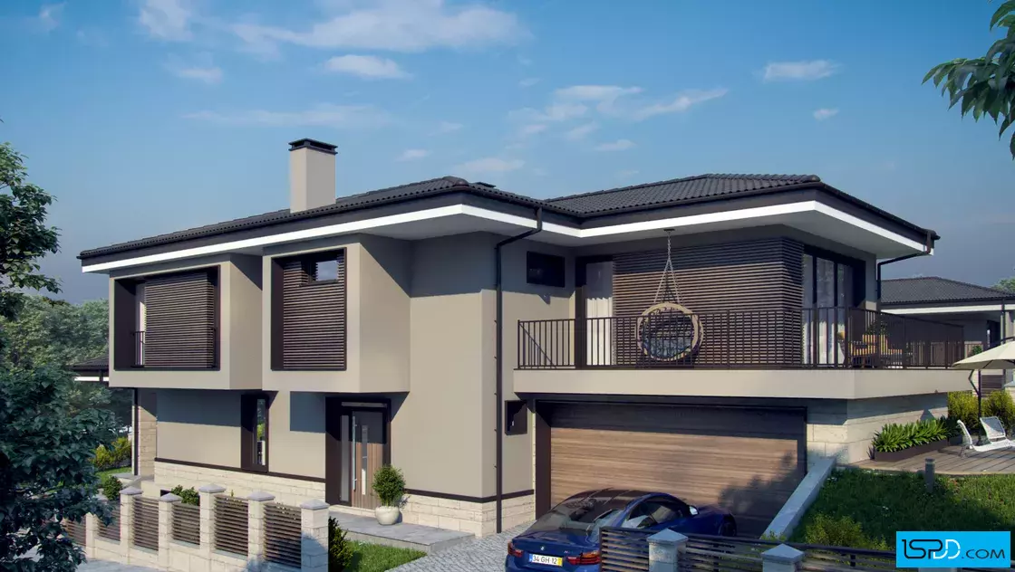 Проект на къща в гр. Банкя