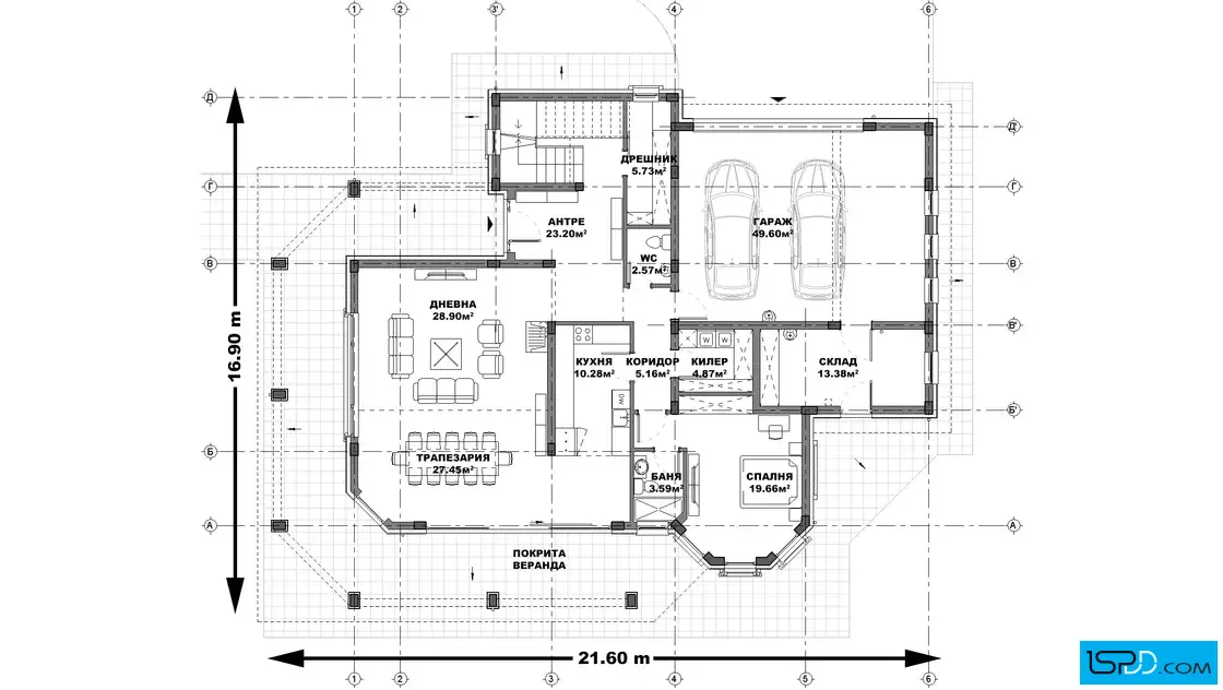 План на първи етаж