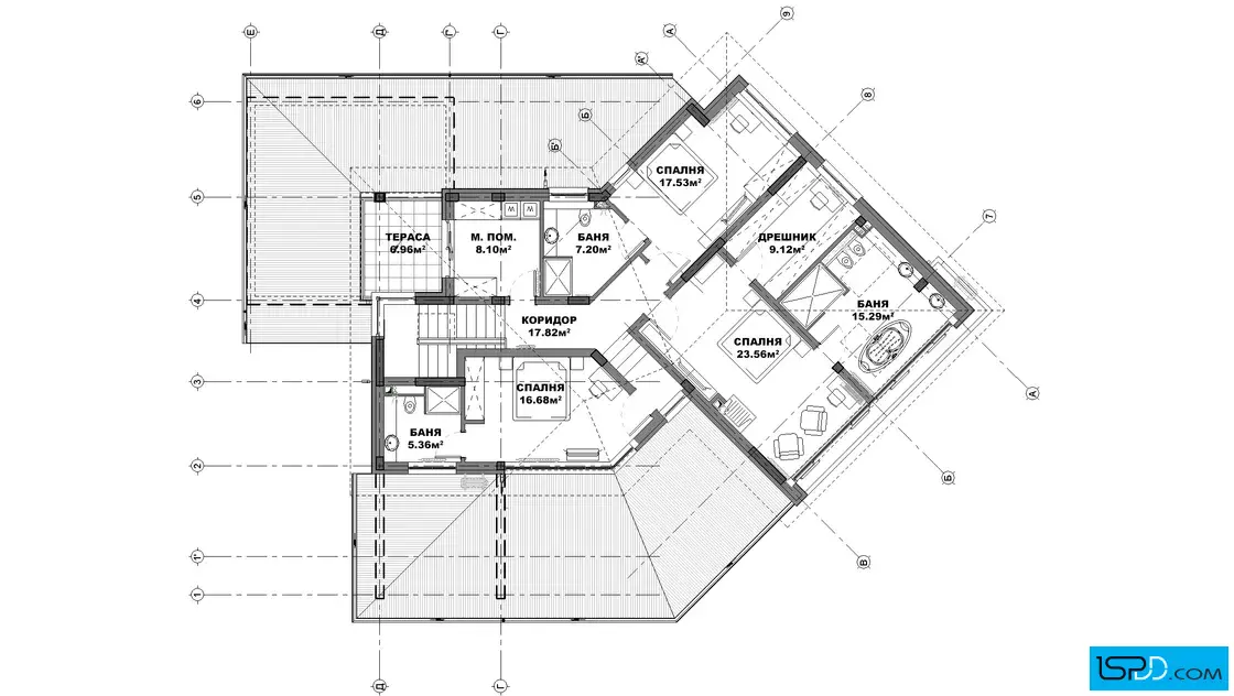 План на втори етаж