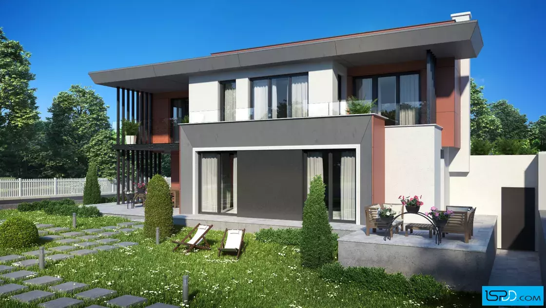 Проект на къща в гр. Павел баня