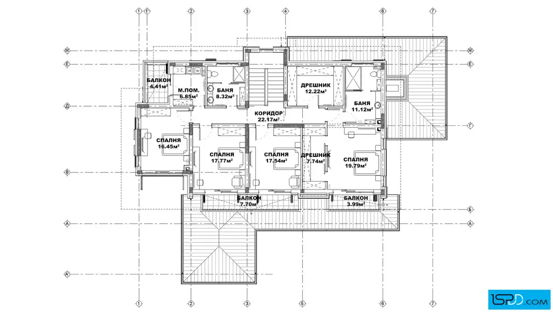 План на втори етаж