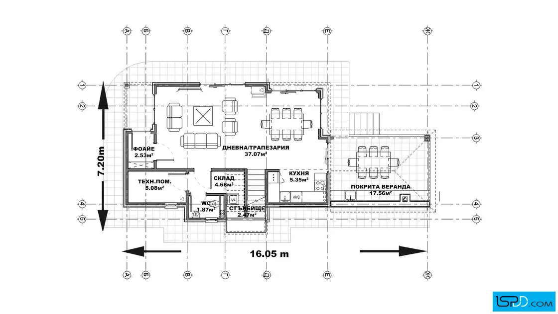 План на първи етаж