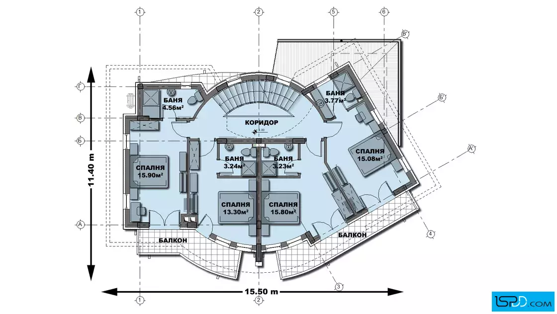 План на втори етаж