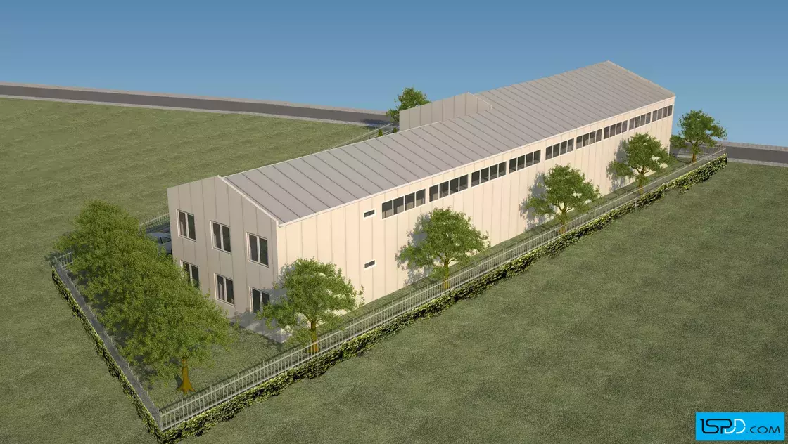 Складова база с офиси