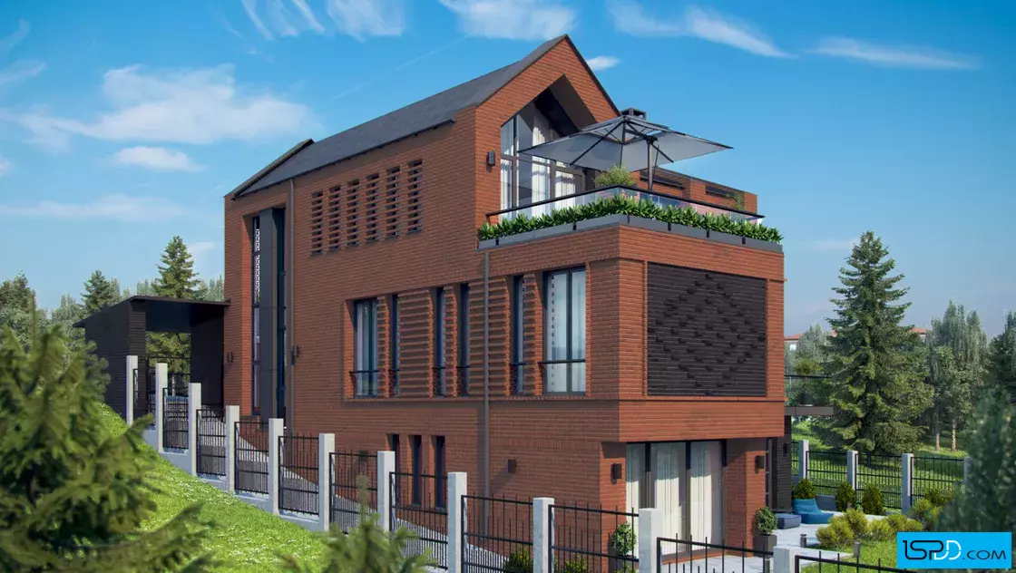 Проект на къща в гр. София