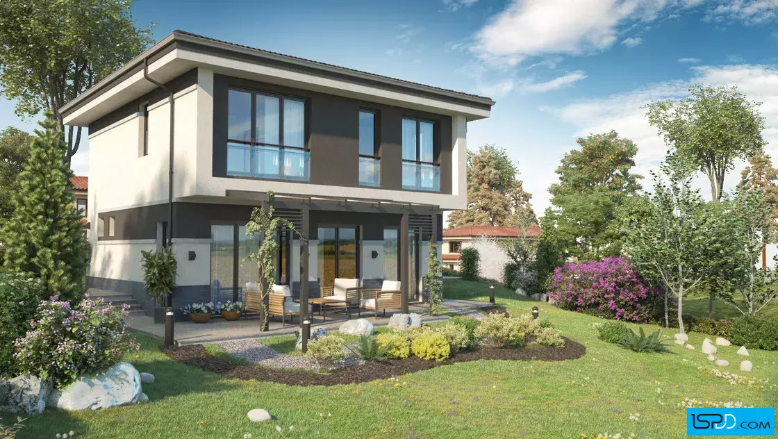 Проект на къща в с. Люлин