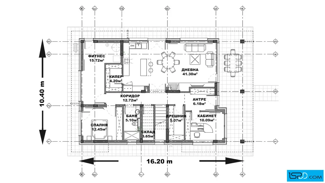 План на първи етаж