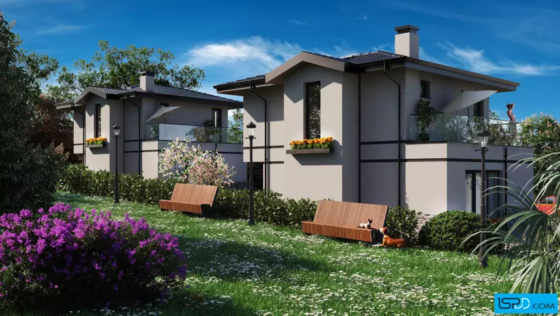 Проект на къща в с. Гълъбник