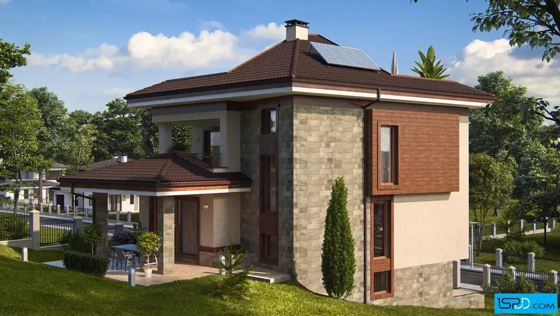 Проект на къща в с. Бистрица