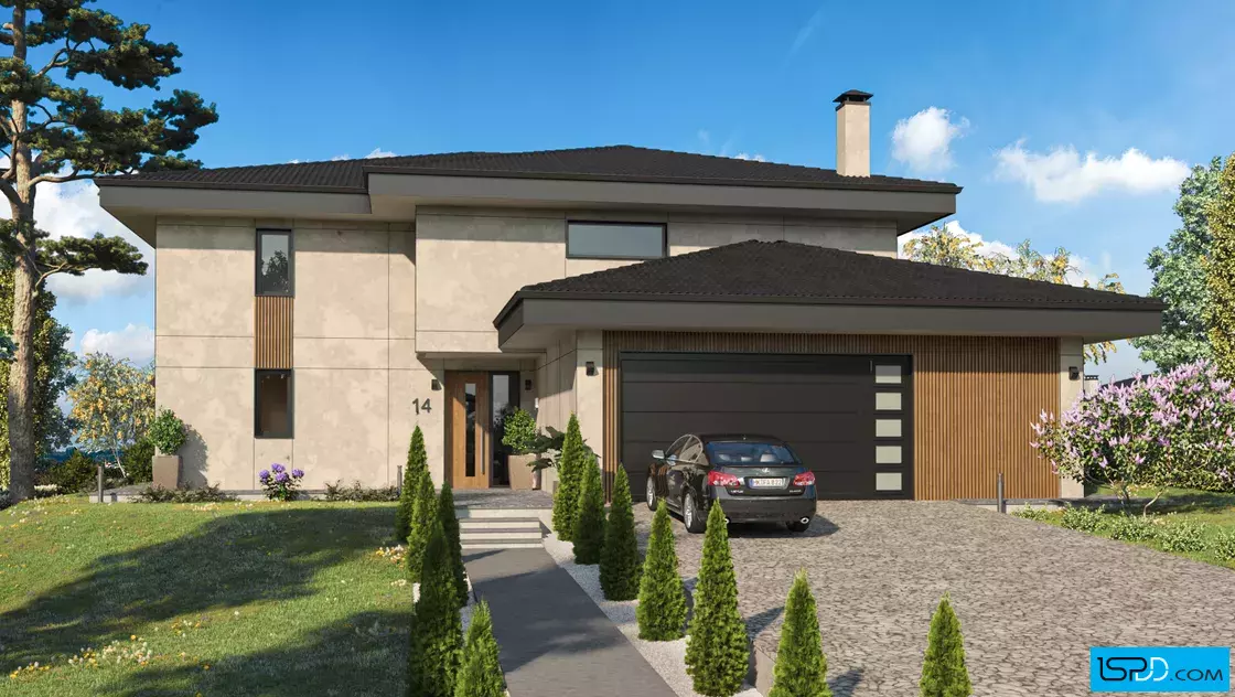 Проект на къща в гр. Банкя