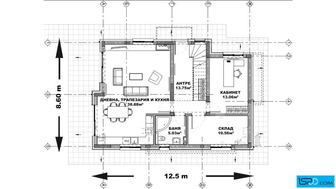 План на първи етаж